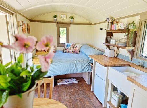 Pen Bryn Shepherd Hut Hay-On-Wye Kültér fotó